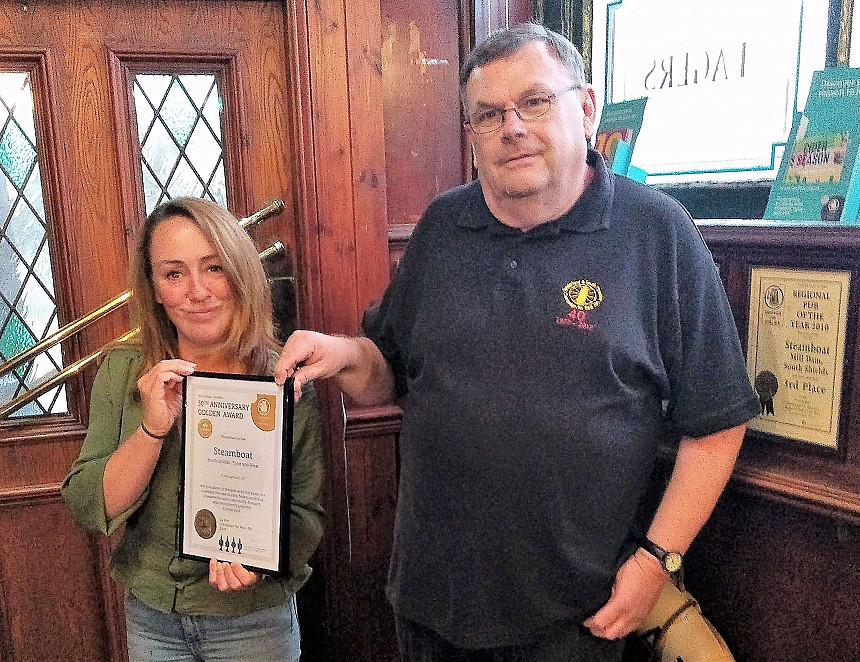 South Shields pub’s golden celebration