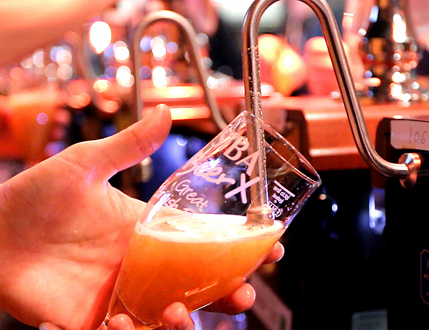 Drink cask beer to avoid CO2 shortage