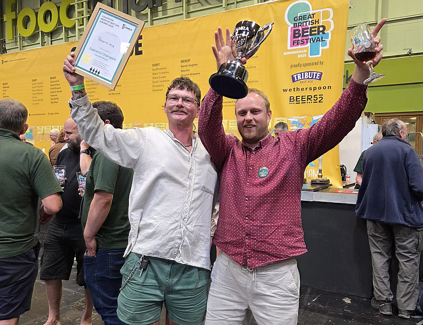 And the Champion Beer of Britain 2025 is…. 
