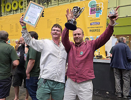 And the Champion Beer of Britain 2025 is…. 