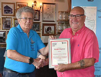 Cask hero recognised 