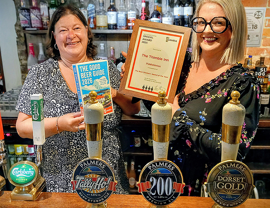 Thimble has drinkers award sewn up