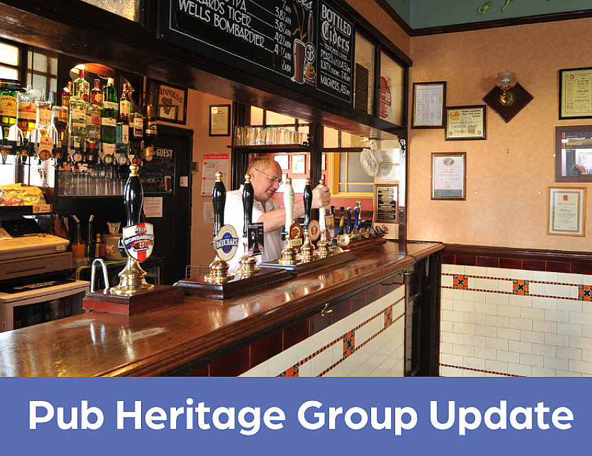 CAMRA Pub Heritage Group update – October 