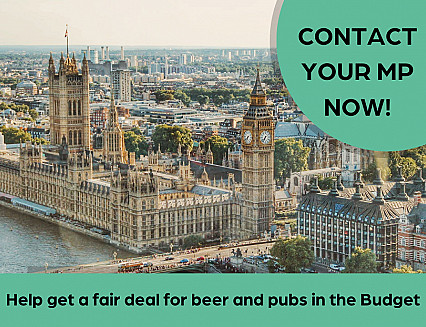 Contact your MP now to help pubs and breweries 