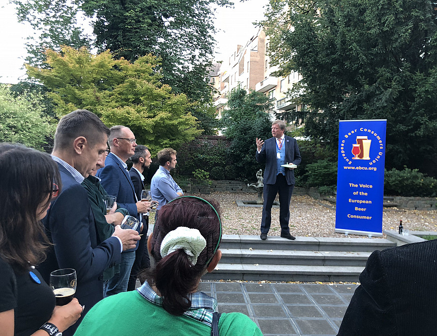 EBCU hosts successful Brussels reception