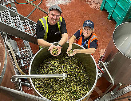Music meets mash collab brew