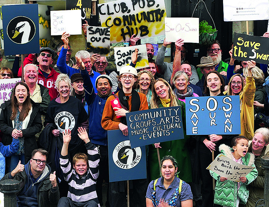 Swan Crowdfunder hits right note