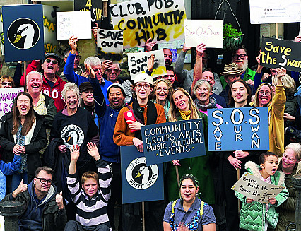 Swan Crowdfunder hits right note