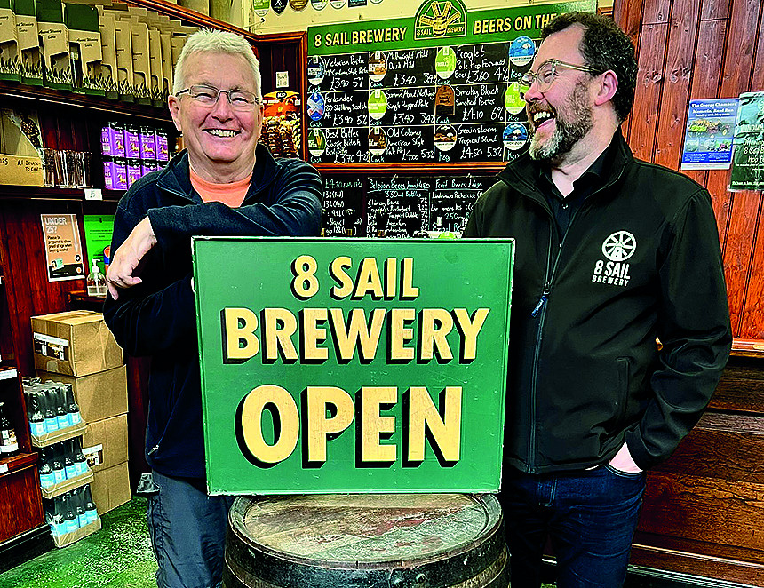Fresh wind in brewery’s sails