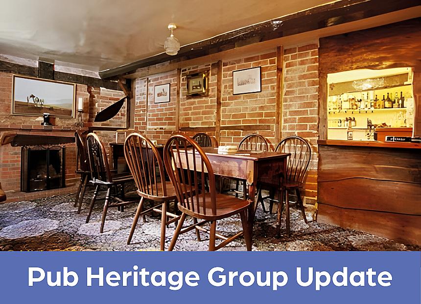 CAMRA Pub Heritage Group update - March
