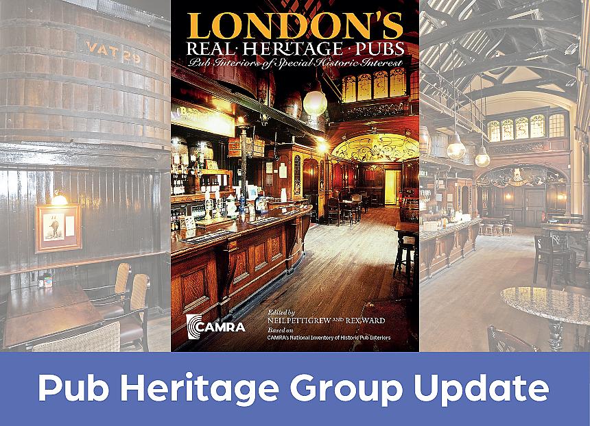 CAMRA Pub Heritage Group update – August