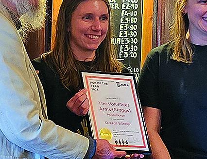 Volunteers’ top scores for Volunteer 