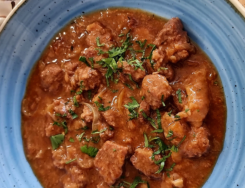 Carbonnade à la flamande (Flemish beef stew)