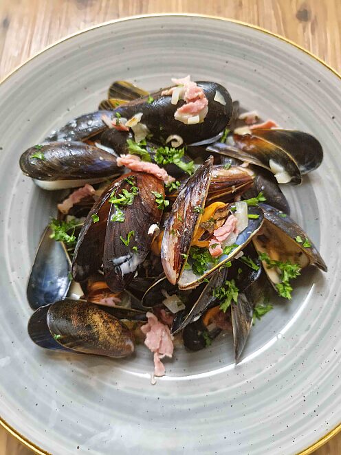 Moules à la Normande