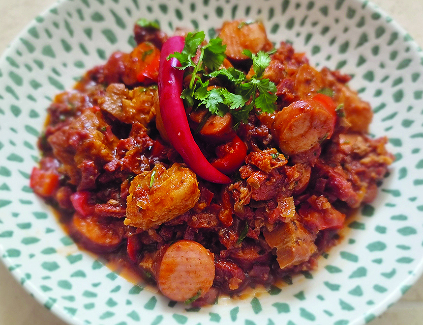 Mexican meat feast