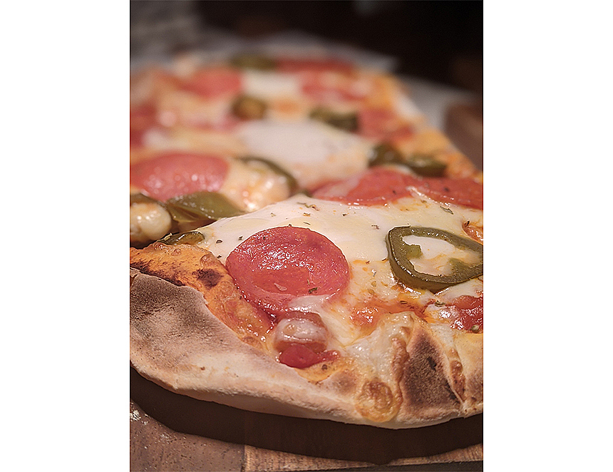 Pale ale pizza crust