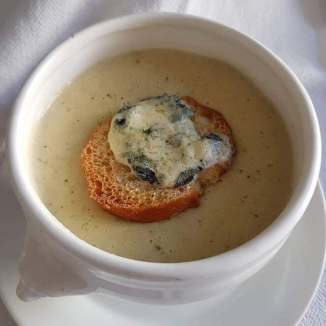 Mature cheddar and Nelson’s Revenge chowder