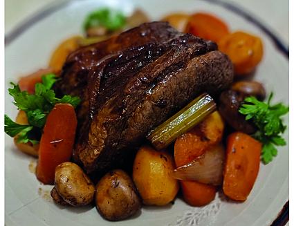 Beef and beer pot roast